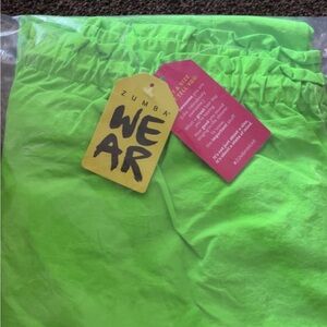 Zumba Fitness Neon Green Pants